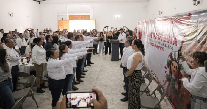 Rinde protesta delegación de CATEM en Amealco de Bonfil