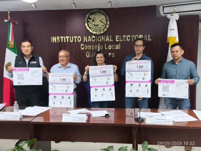 INE listo para el proceso electoral judicial de este 1 de junio